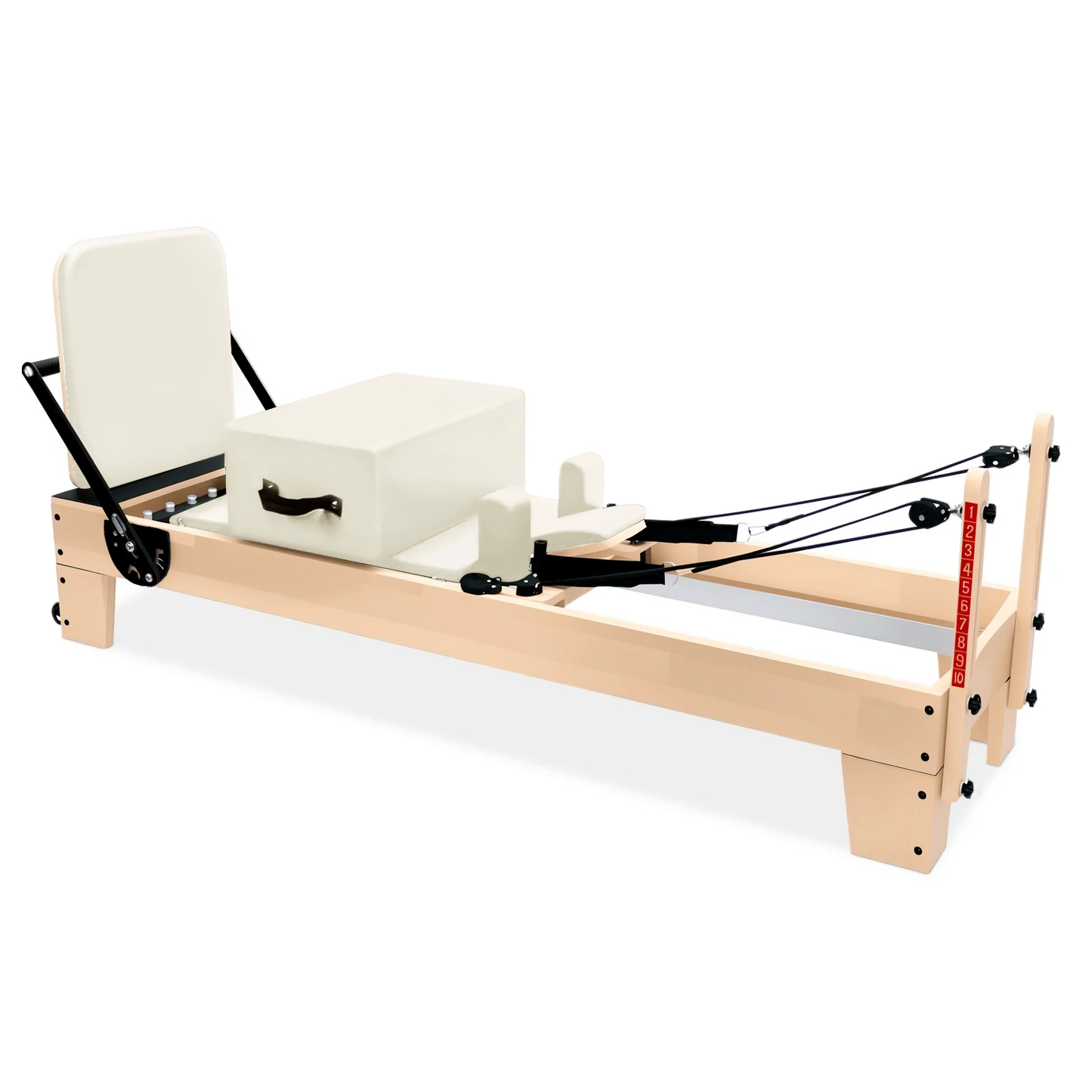 Commercial Pilates Reformer MT07 - White