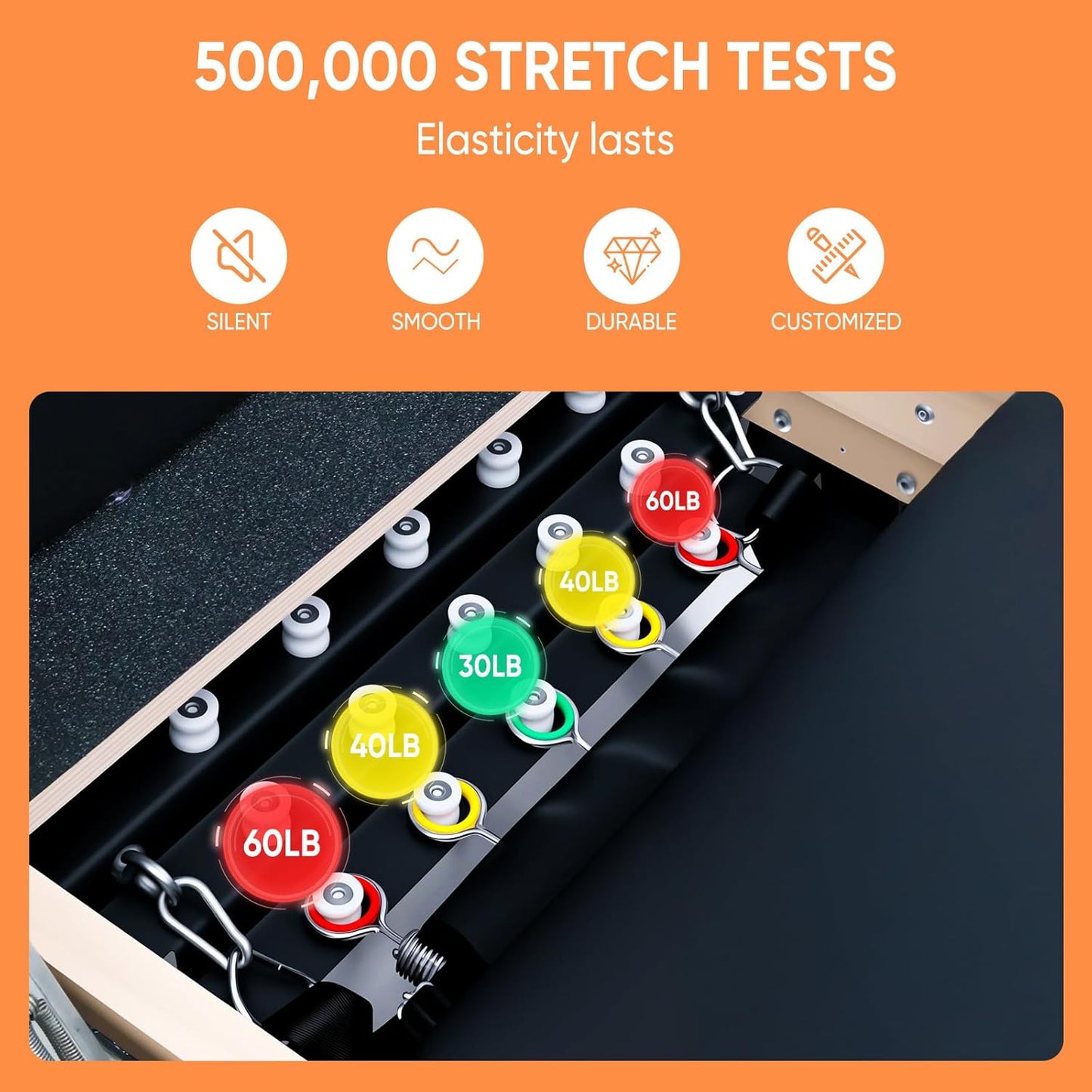 Commercial Pilates Reformer MT07