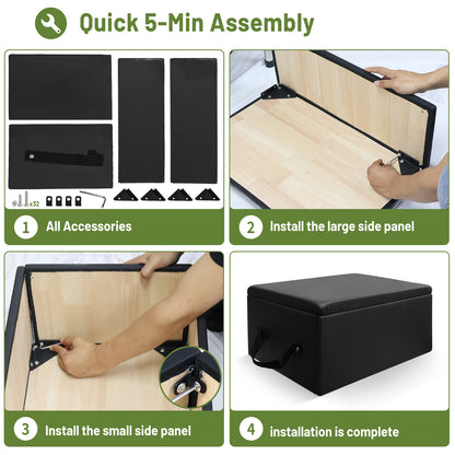 Pilates Reformer Box, Sitting Box