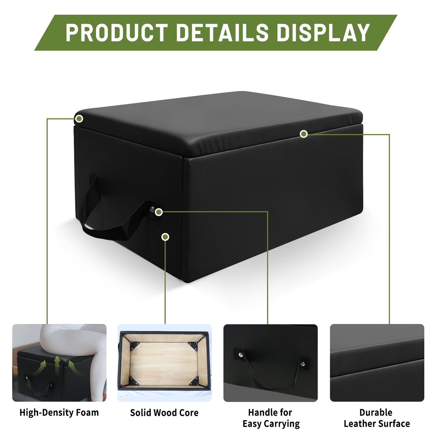 Pilates Reformer Box, Sitting Box